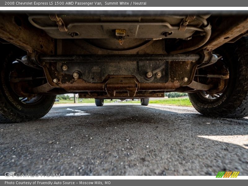 Summit White / Neutral 2008 Chevrolet Express LS 1500 AWD Passenger Van