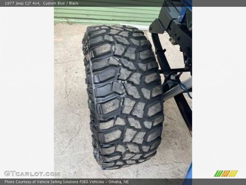 Custom Blue / Black 1977 Jeep CJ7 4x4