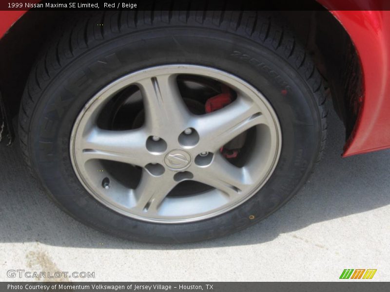 Red / Beige 1999 Nissan Maxima SE Limited