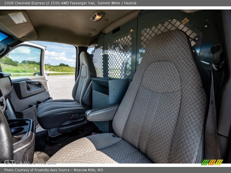 Front Seat of 2008 Express LS 1500 AWD Passenger Van