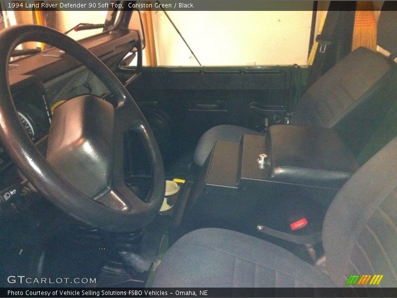 Coniston Green / Black 1994 Land Rover Defender 90 Soft Top
