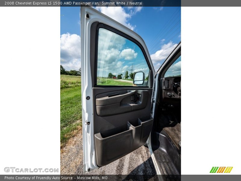 Summit White / Neutral 2008 Chevrolet Express LS 1500 AWD Passenger Van