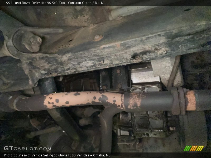 Coniston Green / Black 1994 Land Rover Defender 90 Soft Top