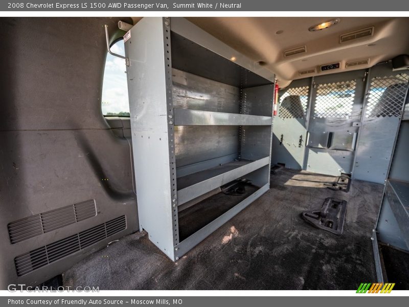 Summit White / Neutral 2008 Chevrolet Express LS 1500 AWD Passenger Van