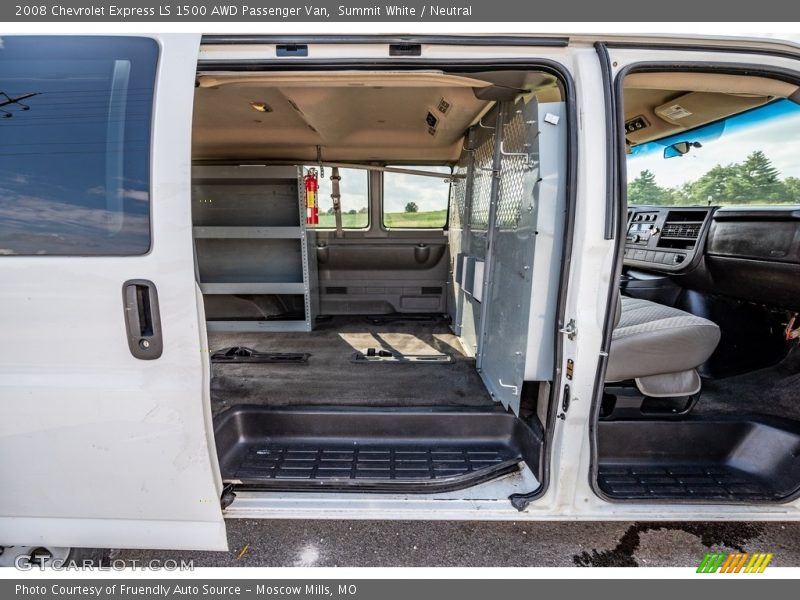 Summit White / Neutral 2008 Chevrolet Express LS 1500 AWD Passenger Van