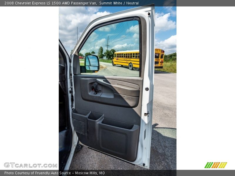 Summit White / Neutral 2008 Chevrolet Express LS 1500 AWD Passenger Van