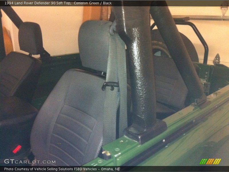 Coniston Green / Black 1994 Land Rover Defender 90 Soft Top