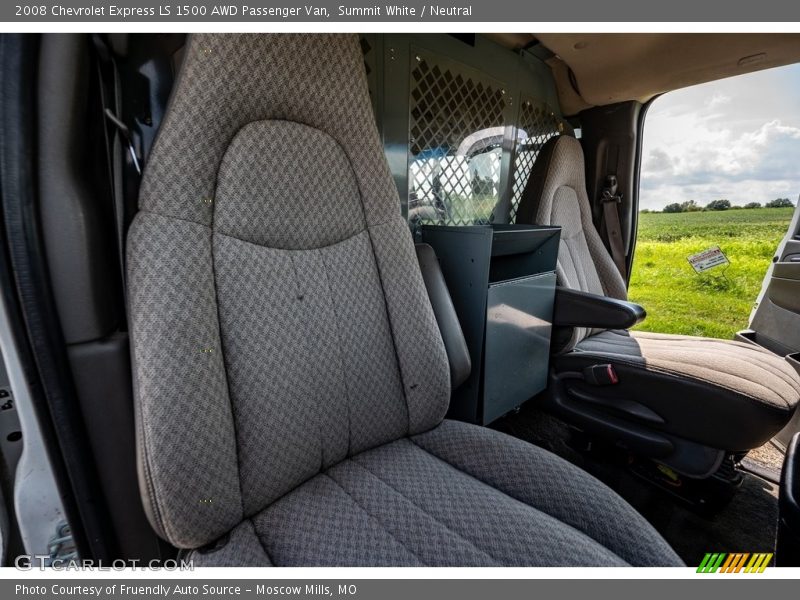 Summit White / Neutral 2008 Chevrolet Express LS 1500 AWD Passenger Van