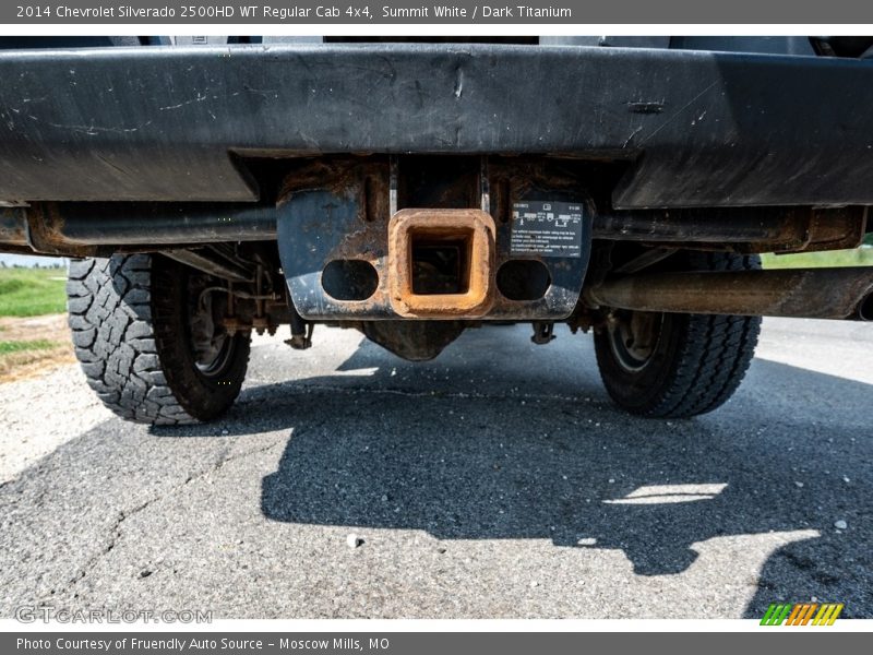 Summit White / Dark Titanium 2014 Chevrolet Silverado 2500HD WT Regular Cab 4x4
