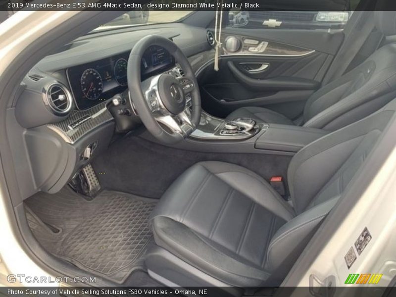 Front Seat of 2019 E 53 AMG 4Matic Sedan