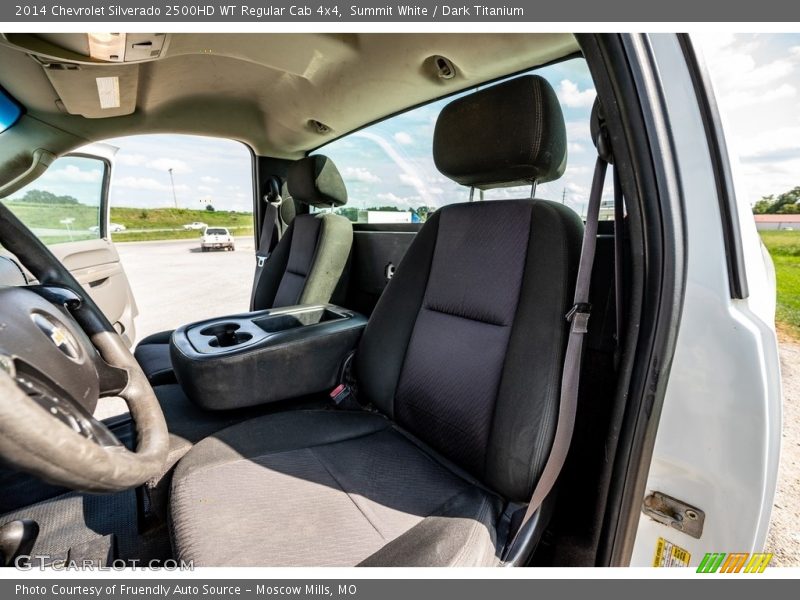 Summit White / Dark Titanium 2014 Chevrolet Silverado 2500HD WT Regular Cab 4x4