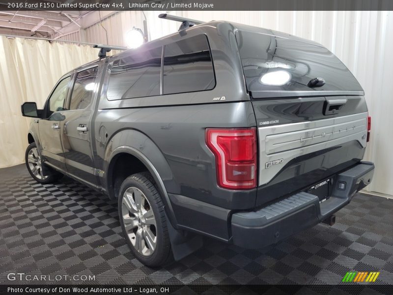 Lithium Gray / Limited Mojave 2016 Ford F150 Limited SuperCrew 4x4