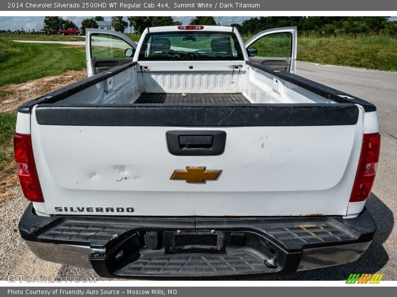 Summit White / Dark Titanium 2014 Chevrolet Silverado 2500HD WT Regular Cab 4x4