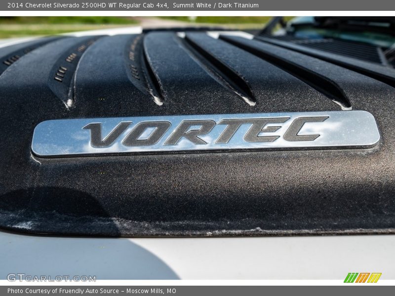 Summit White / Dark Titanium 2014 Chevrolet Silverado 2500HD WT Regular Cab 4x4