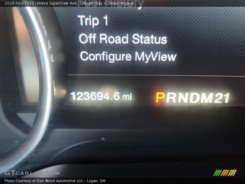 Lithium Gray / Limited Mojave 2016 Ford F150 Limited SuperCrew 4x4