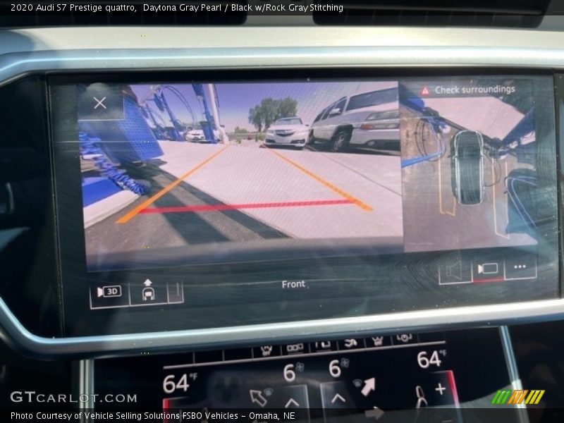 Daytona Gray Pearl / Black w/Rock Gray Stitching 2020 Audi S7 Prestige quattro