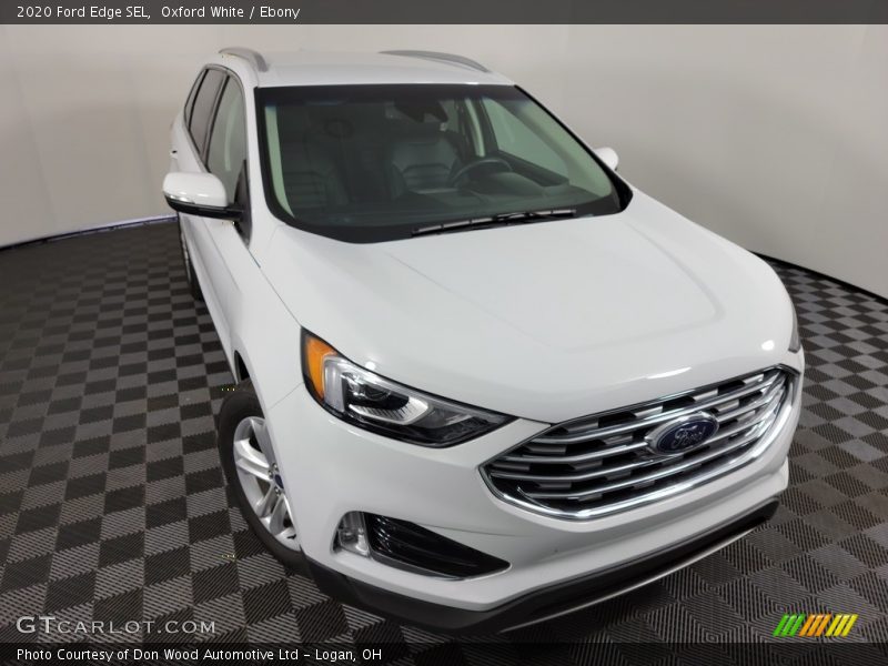 Oxford White / Ebony 2020 Ford Edge SEL