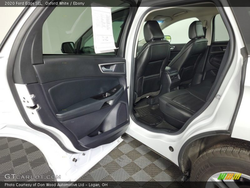 Oxford White / Ebony 2020 Ford Edge SEL