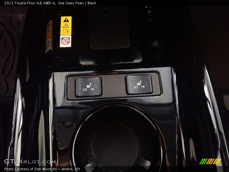Sea Glass Pearl / Black 2021 Toyota Prius XLE AWD-e