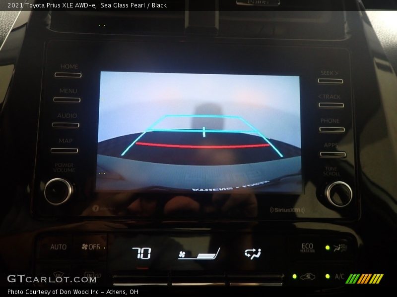 Sea Glass Pearl / Black 2021 Toyota Prius XLE AWD-e