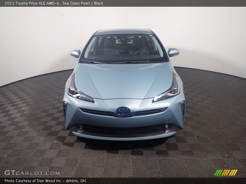 Sea Glass Pearl / Black 2021 Toyota Prius XLE AWD-e