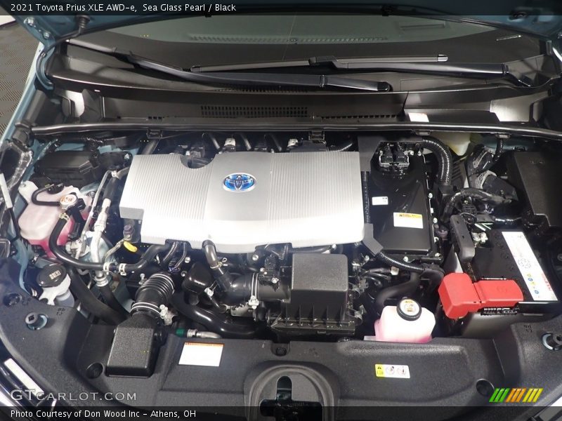 Sea Glass Pearl / Black 2021 Toyota Prius XLE AWD-e