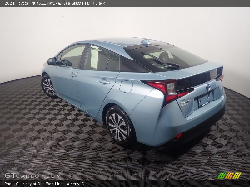 Sea Glass Pearl / Black 2021 Toyota Prius XLE AWD-e