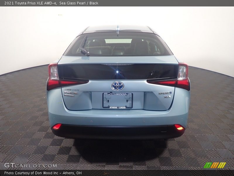 Sea Glass Pearl / Black 2021 Toyota Prius XLE AWD-e