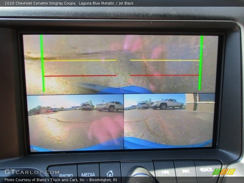 Laguna Blue Metallic / Jet Black 2016 Chevrolet Corvette Stingray Coupe