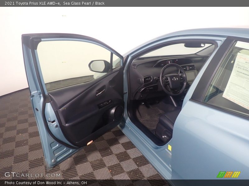 Sea Glass Pearl / Black 2021 Toyota Prius XLE AWD-e