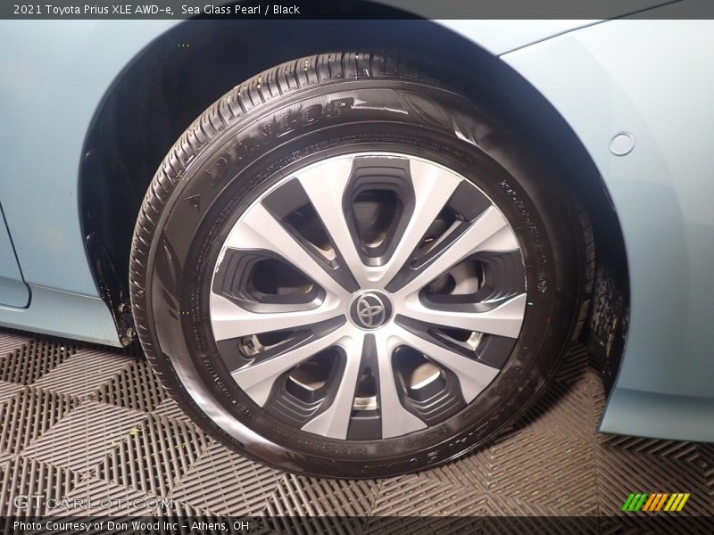 Sea Glass Pearl / Black 2021 Toyota Prius XLE AWD-e
