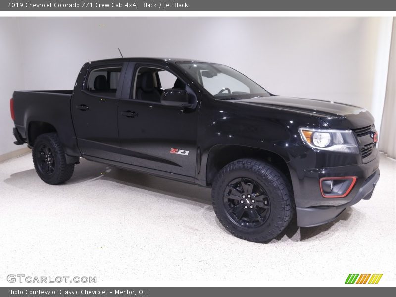 Black / Jet Black 2019 Chevrolet Colorado Z71 Crew Cab 4x4