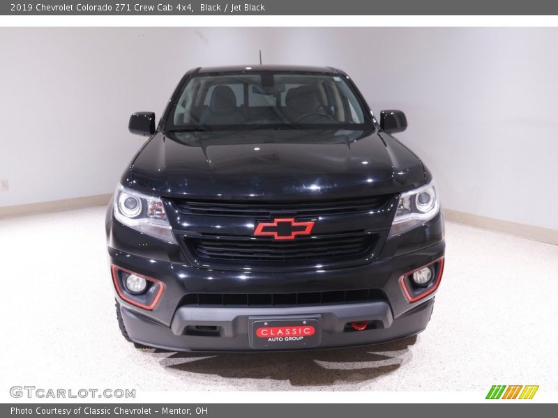 Black / Jet Black 2019 Chevrolet Colorado Z71 Crew Cab 4x4