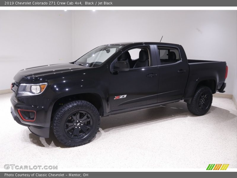 Black / Jet Black 2019 Chevrolet Colorado Z71 Crew Cab 4x4