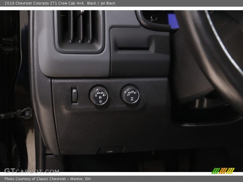 Black / Jet Black 2019 Chevrolet Colorado Z71 Crew Cab 4x4