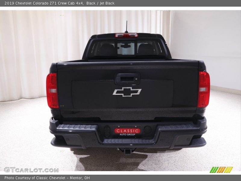 Black / Jet Black 2019 Chevrolet Colorado Z71 Crew Cab 4x4