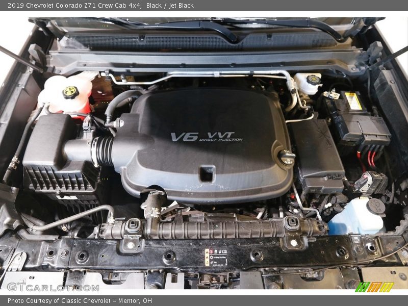 Black / Jet Black 2019 Chevrolet Colorado Z71 Crew Cab 4x4