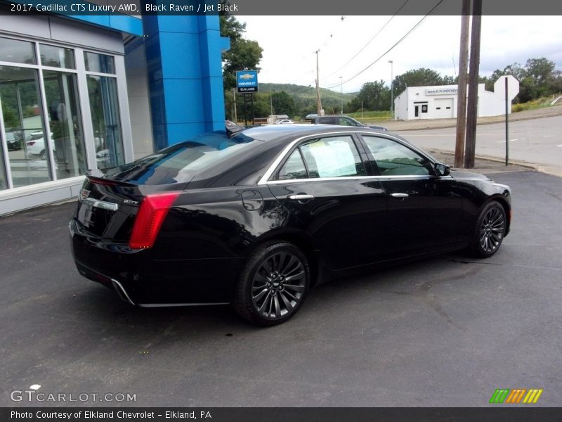 Black Raven / Jet Black 2017 Cadillac CTS Luxury AWD