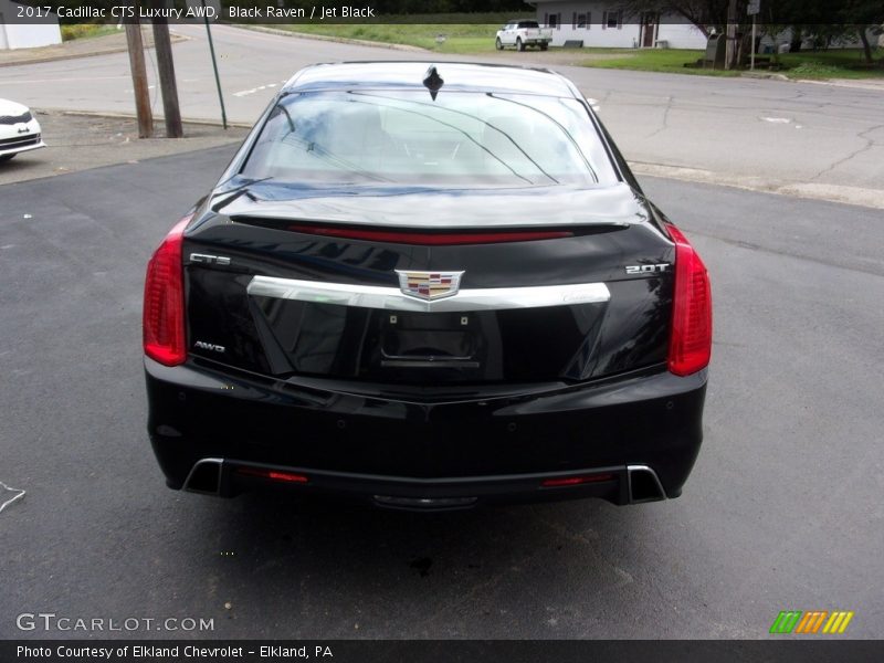 Black Raven / Jet Black 2017 Cadillac CTS Luxury AWD