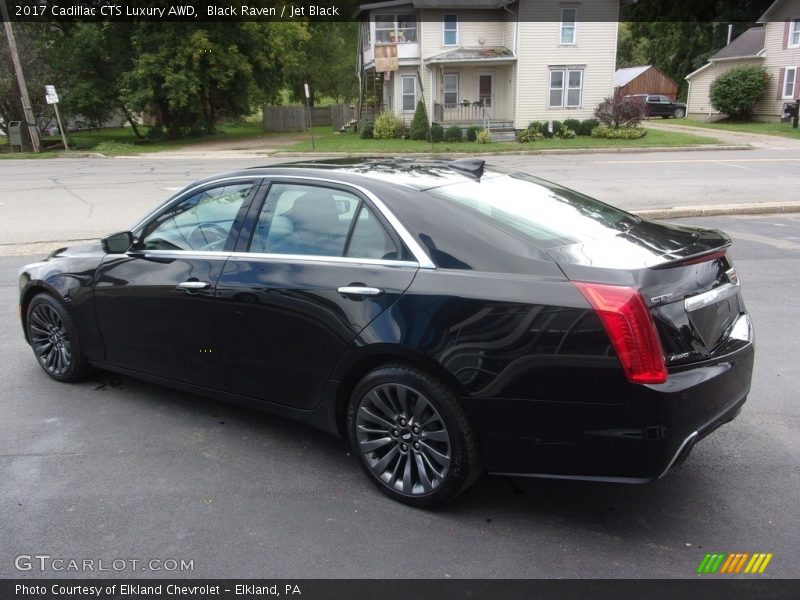 Black Raven / Jet Black 2017 Cadillac CTS Luxury AWD