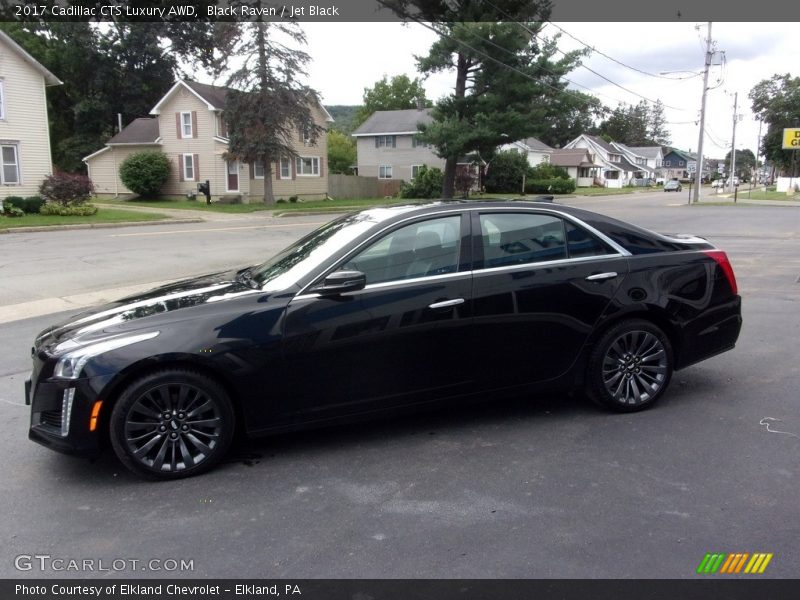 Black Raven / Jet Black 2017 Cadillac CTS Luxury AWD