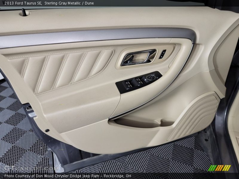 Sterling Gray Metallic / Dune 2013 Ford Taurus SE