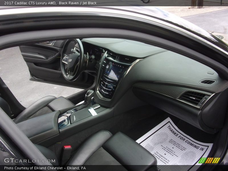 Black Raven / Jet Black 2017 Cadillac CTS Luxury AWD