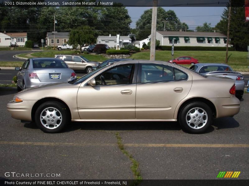 Sandstone Metallic / Neutral 2001 Oldsmobile Alero Sedan