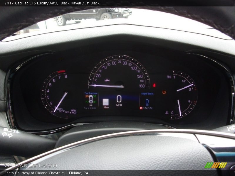Black Raven / Jet Black 2017 Cadillac CTS Luxury AWD