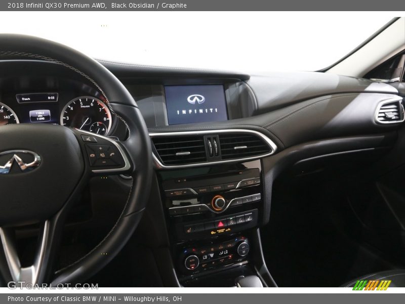 Black Obsidian / Graphite 2018 Infiniti QX30 Premium AWD