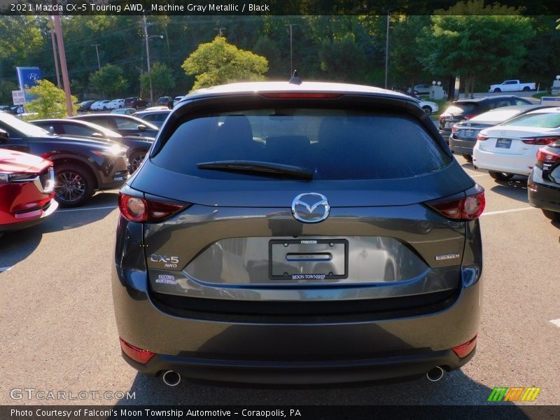 Machine Gray Metallic / Black 2021 Mazda CX-5 Touring AWD