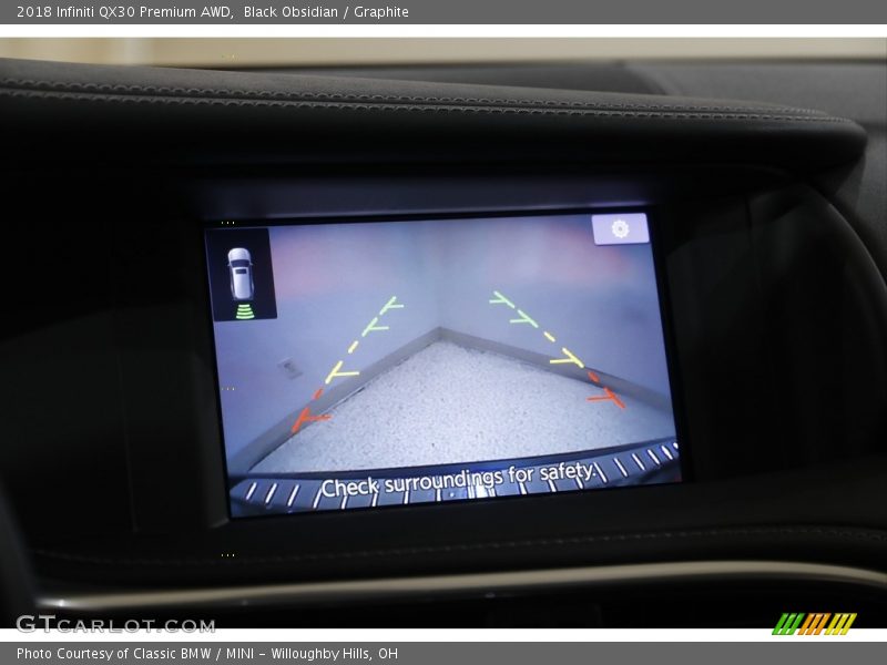 Black Obsidian / Graphite 2018 Infiniti QX30 Premium AWD