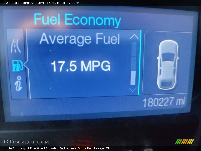 Sterling Gray Metallic / Dune 2013 Ford Taurus SE