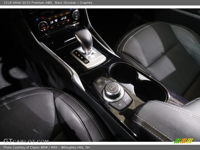 Black Obsidian / Graphite 2018 Infiniti QX30 Premium AWD